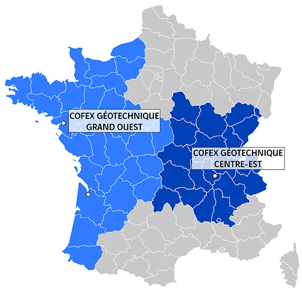 Notre approche commerciale - Nos implantations