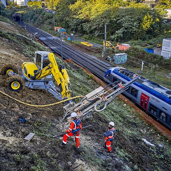 Ouvrages ferroviaires et électriques Lormont