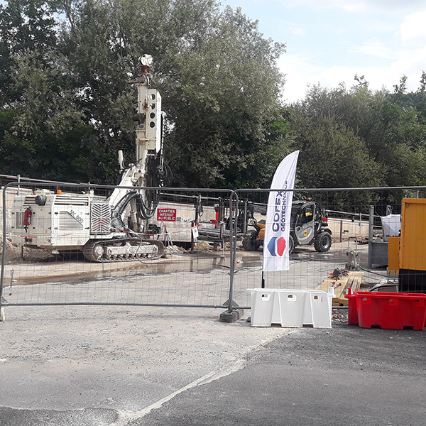 Chantier Cofex Géotechnique Périgueux