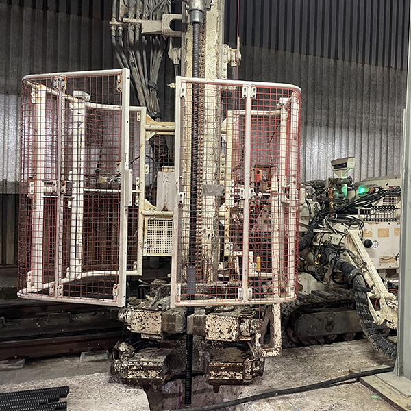 Chantier Cofex Géotechnique - forage micropieux